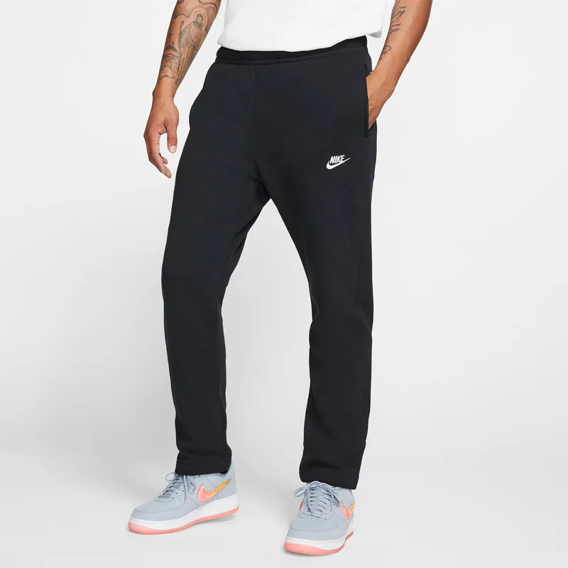 NIKE SPORTSWEAR CLUB FLEECE PANTS ΜΑΥΡΟ