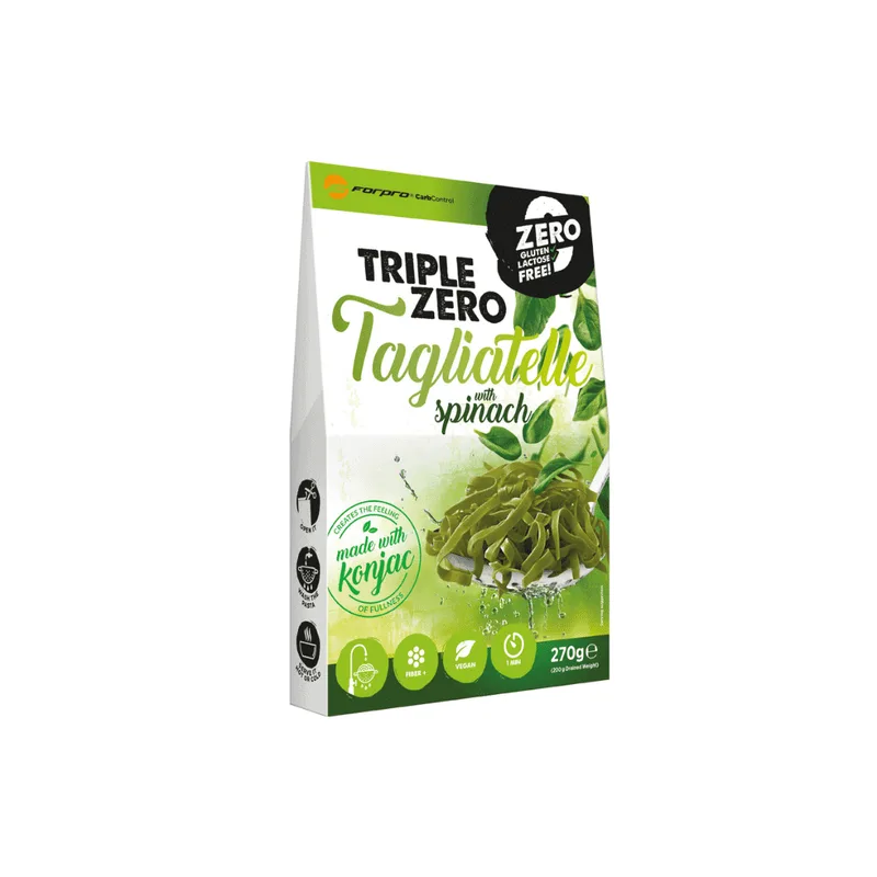 Forpro Triple Zero Pasta tagliatelle spinach-270g