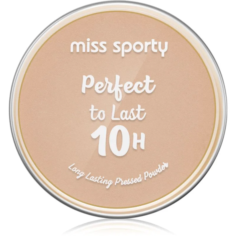 Miss Sporty Perfect to Last 10h συμπαγής πούδρα απόχρωση 030 9 γρ