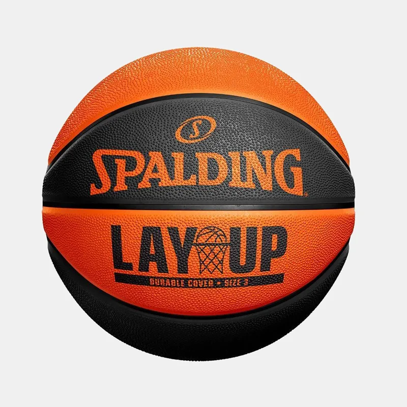SPALDING LAY UP RUBBER BASKETBALL ΠΟΡΤΟΚΑΛΙ