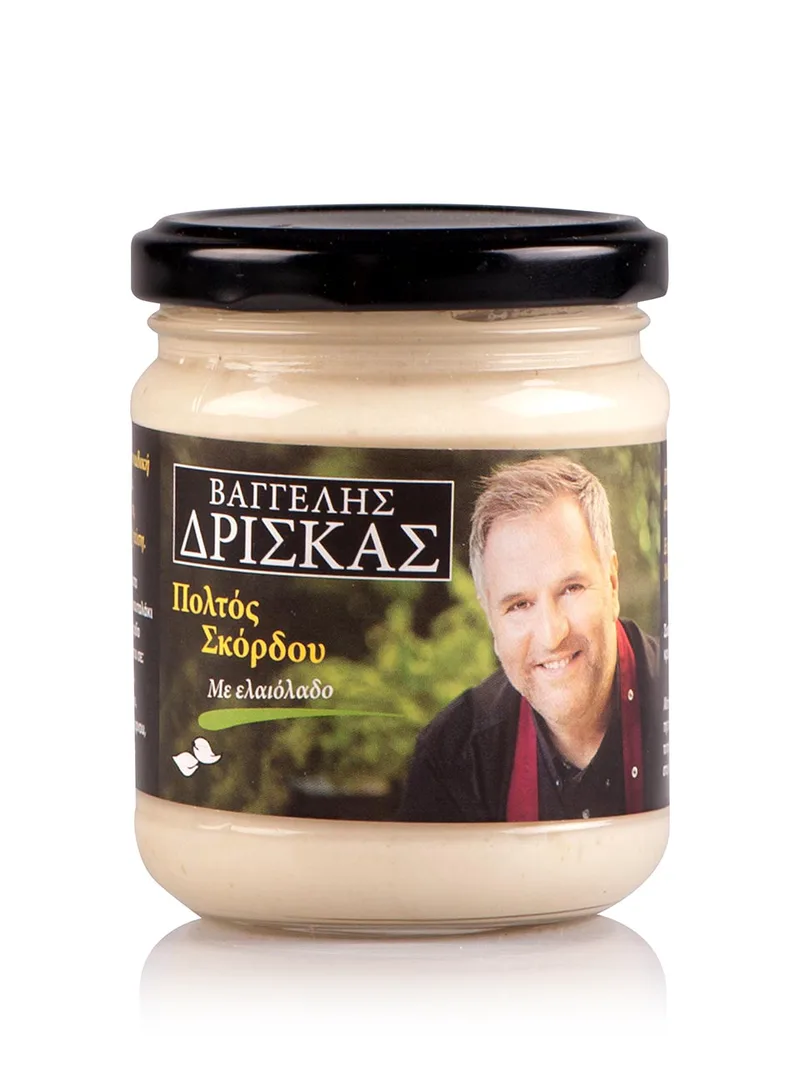 Πολτός σκόρδου με ελαιόλαδο "Βαγγέλης Δρίσκας" 200g>