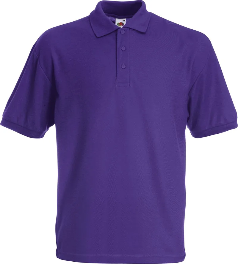 Ανδρική Μπλούζα Polo 63-402-0 Fruit of the Loom Purple