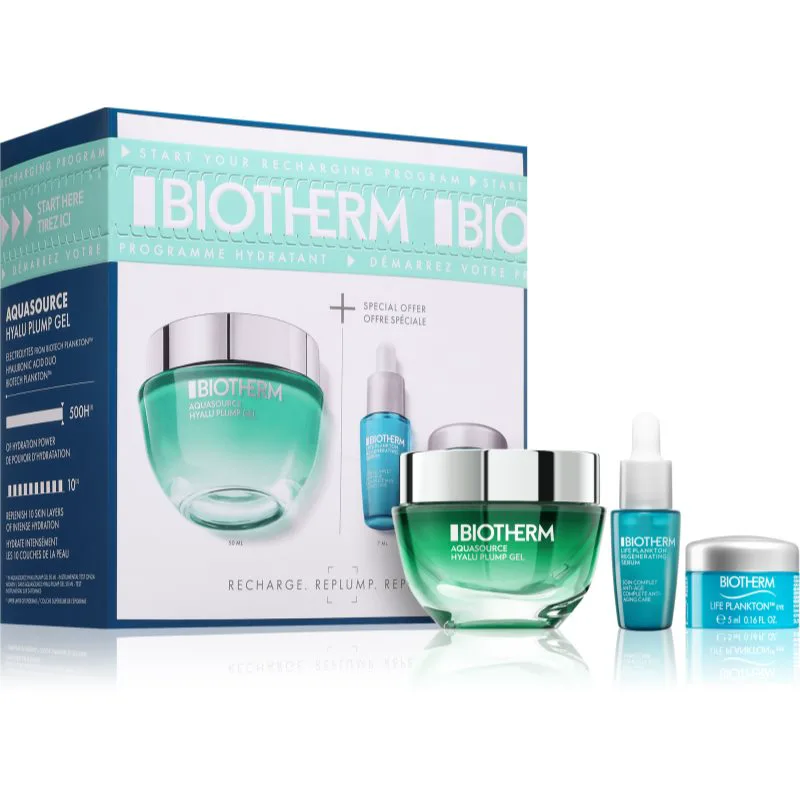 Biotherm Aquasource Hyalu Plump Gel σετ δώρου για γυναίκες