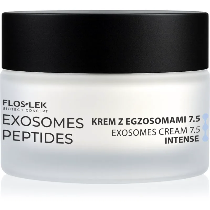 FlosLek Laboratorium Exosomes Peptides Face Cream Increasing Skin Density εντατική κρέμα για ώριμη επιδερμίδα προσώπου Intense 7.5 50 ml