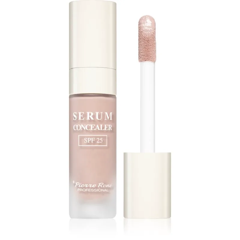 Pierre René Serum Concealer υγρό κονσίλερ SPF 25 απόχρωση No. 01 7 μλ