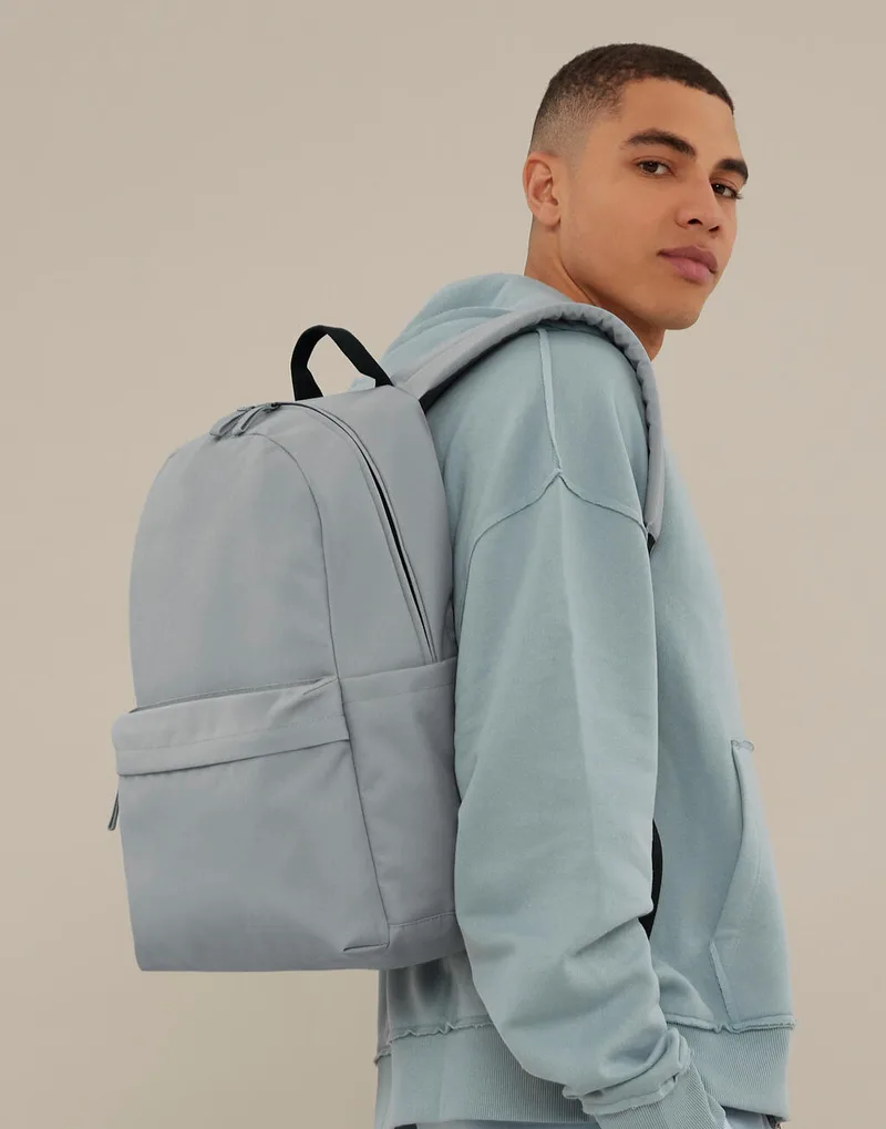 Σακίδιο Πλάτης Premium Recycled BG185 Bagbase Pure Grey