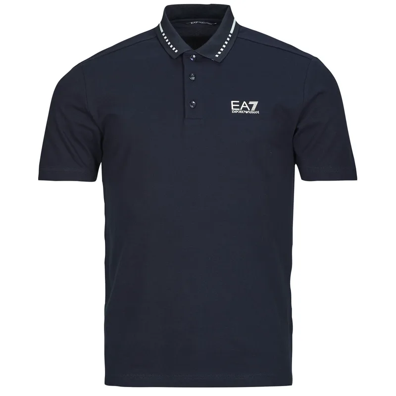 Πόλο με κοντά μανίκια Emporio Armani EA7 TENNIS CLUB POLO 7M000184