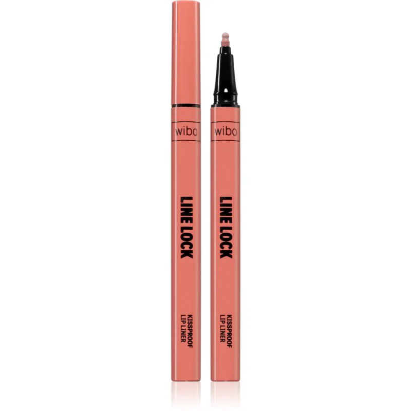 Wibo Line Lock Kissproof Lip Liner μαρκαδόρος για τα χείλη για μακρόχρονη επίδραση απόχρωση 1 τμχ