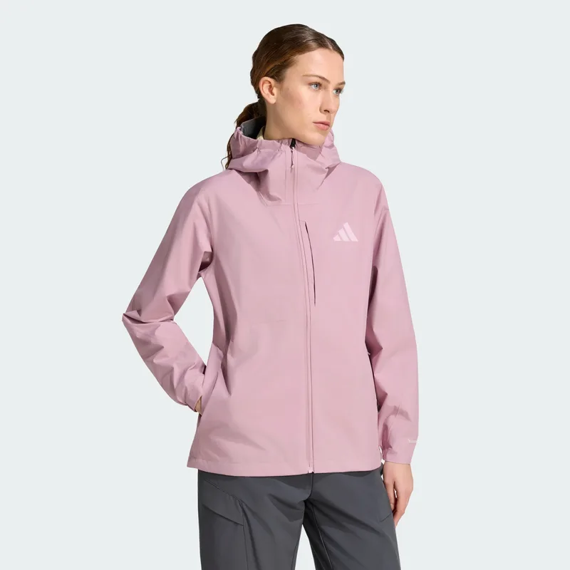 adidas Terrex W Multi 2.5 Layer Climaproof Rain Jacket (9000293697_65922)