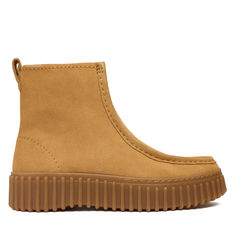 Μποτάκια Clarks Torhill Cozy 26182911 Καφέ