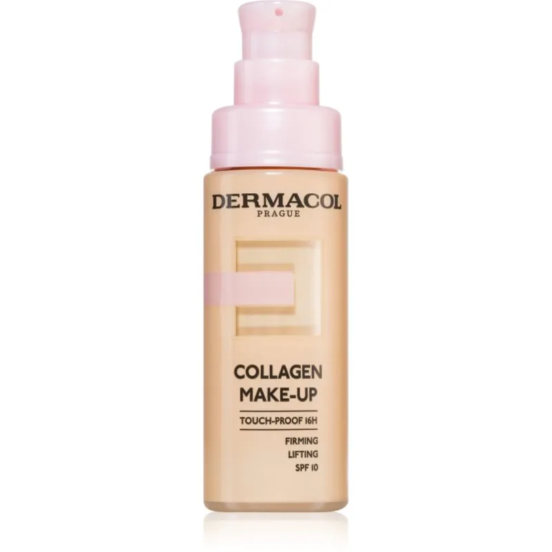 Dermacol Collagen ενυδατικό μεικ απ με λειαντική επίδραση απόχρωση 1.0 Pale 20 ml