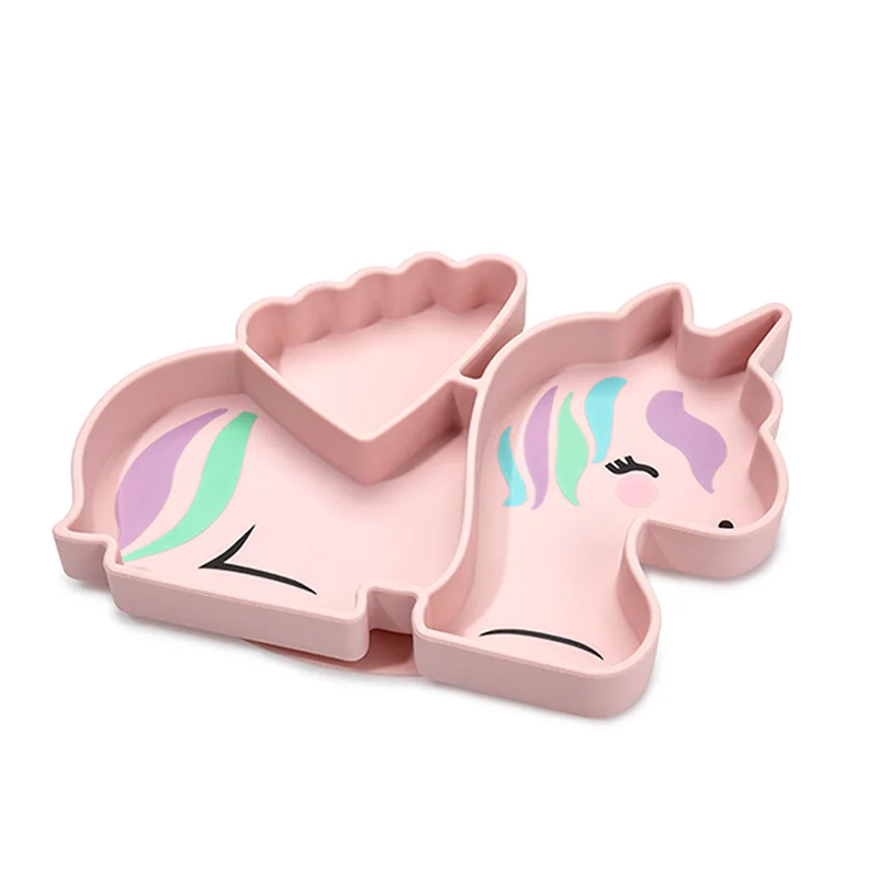 Πιάτο Σιλικόνης Με Χωρίσματα Melii Unicorn 17300