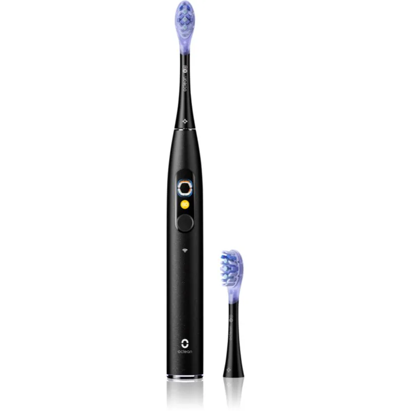 Oclean X Ultra 20 ηχητική οδοντόβουρτσα +2 κεφαλές αντικατάστασης Black 1 τμχ