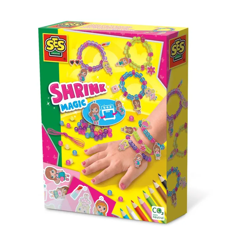 Σετ κατασκευής βραχιολιών SES Creative: Fashion girls - Charm bracelets