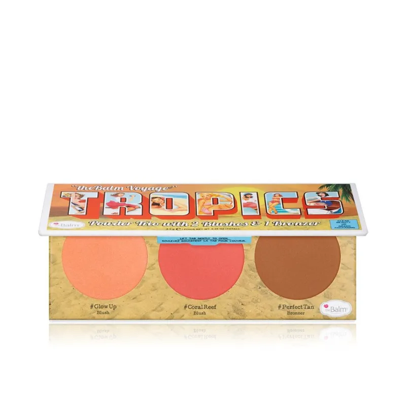 The Balm Cosmetics Voyage Tropics® Powder Trio (Glow Up, Coral Reef & Perfect Tan) (8,5g)