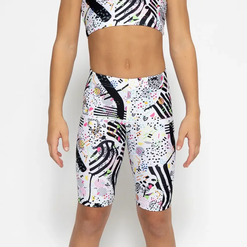White Feelstorm Biker Short