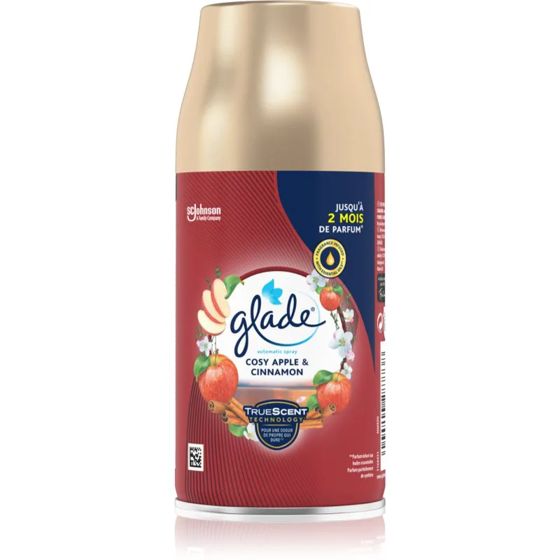 GLADE Cosy Apple & Cinnamon αυτόματο αποσμητικό χώρου ανταλλακτικό 269 ml