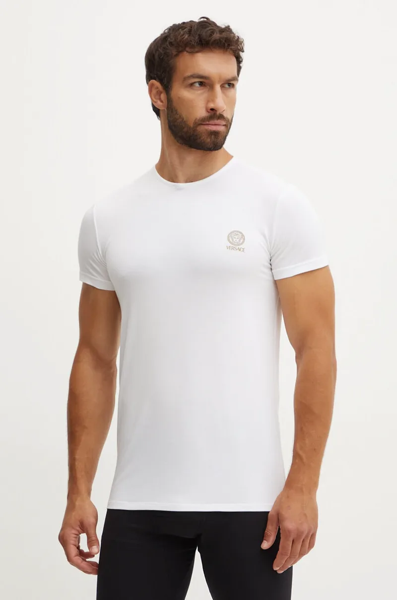 Βαμβακερό μπλουζάκι Versace