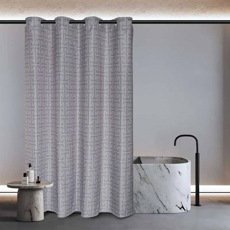 Κουρτίνα Μπάνιου Greenwich Polo Club 3120 Grey 200x180