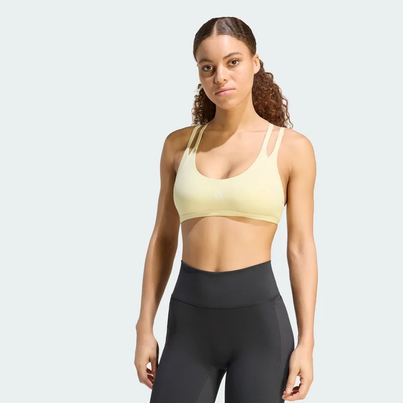 adidas W Optime Workout Strappy Light Sup Bra (9000280717_95157)