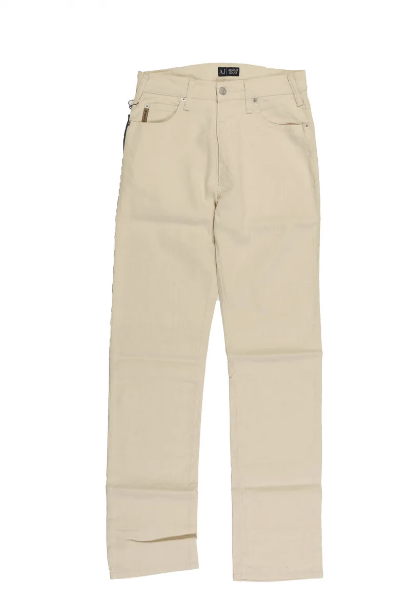 ARMANI JEANS ΠΑΝΤΕΛΟΝΙ J31 COMFORT FIT ΛΙΝΟ ΜΠΕΖ