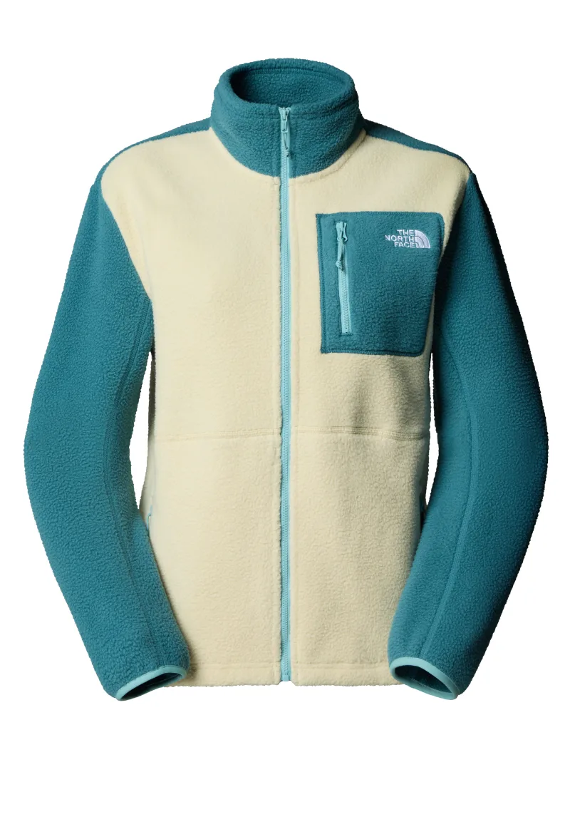 ΓΥΝΑΙΚΕΙΟ ΦΟΥΤΕΡ ΖΑΚΕΤΑ FLEECE THE NORTH FACE YUMIORI FULL ZIP ΚΑΝΟΝΙΚΗ ΓΡΑΜΜΗ ΓΚΡΙ/ΜΠΛΕ