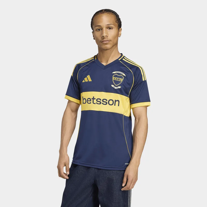 adidas Boca Juniors FC 25/26 Home Ανδρική Ποδοσφαιρική Φανέλα (9000235980_87627)