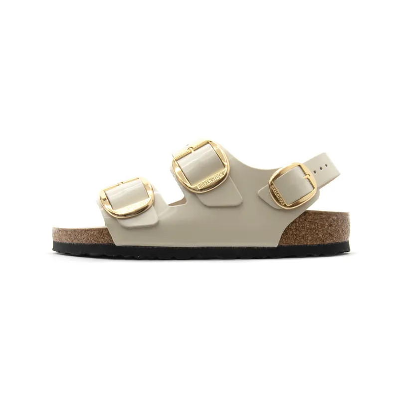 Σανδάλια χωρίς τακούνι BIRKENSTOCK MILANO BIG BUCKLE NARROW FIT SANDALS WOMEN