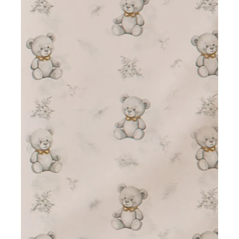 Πάνα Αγκαλιάς Χασέ 80x80 Dimcol Newborn Bear 717 Grey