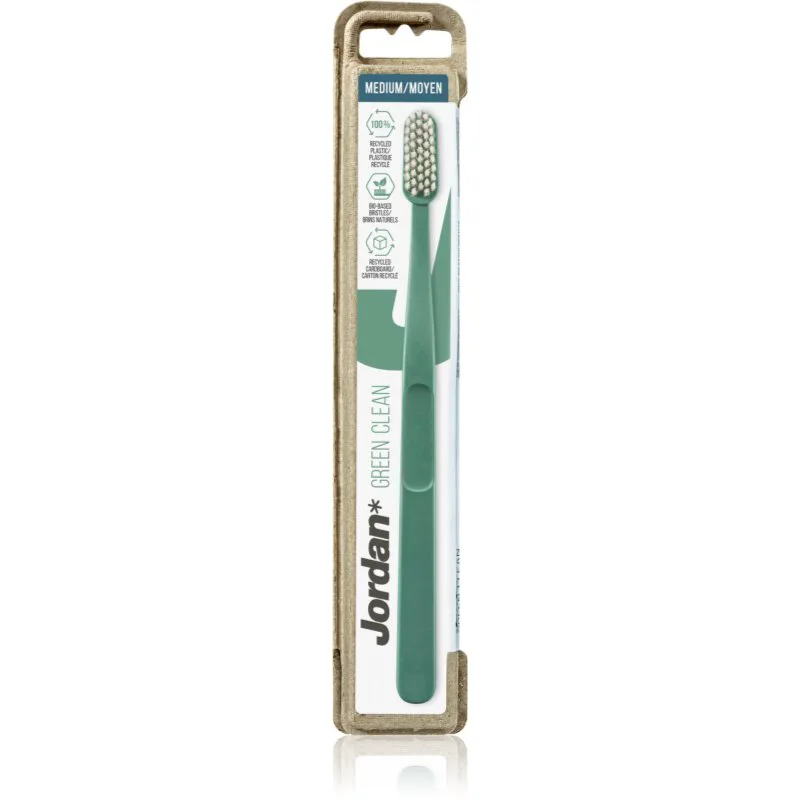 Jordan Green Clean Medium οδοντόβουρτσα 1 τμχ