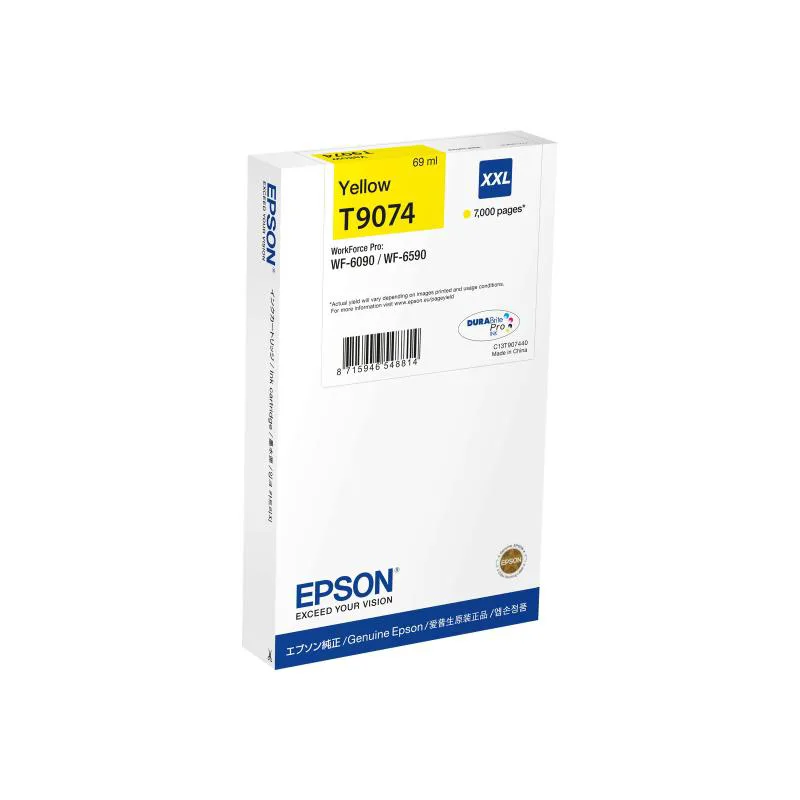 Epson Ink Yellow Κίτρινο (C13T90744N)
