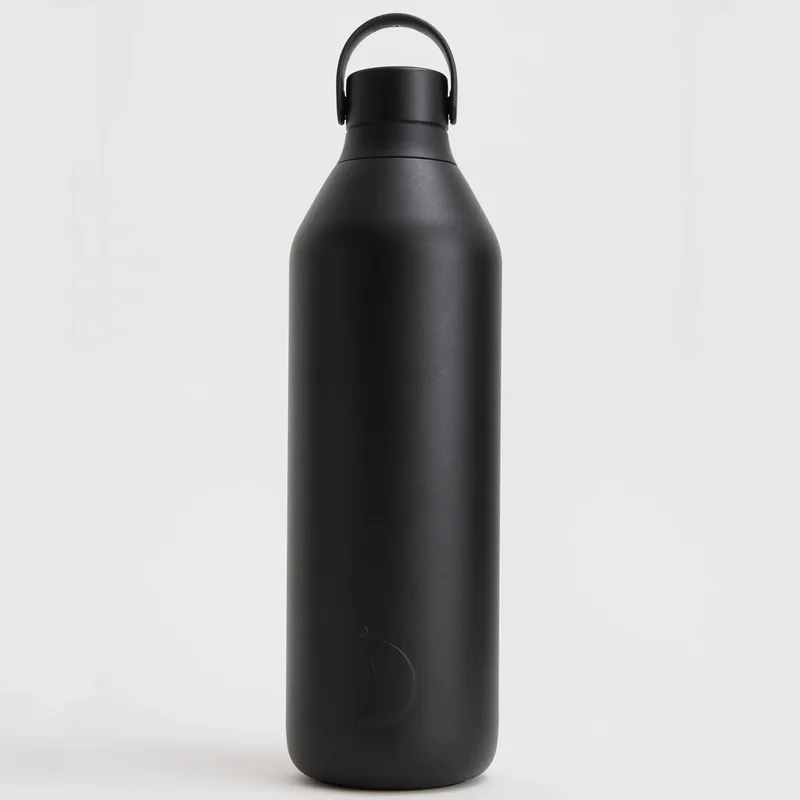 Μπουκάλι Θερμός 1lt Chilly's Series 3 Bottle Onyx Black