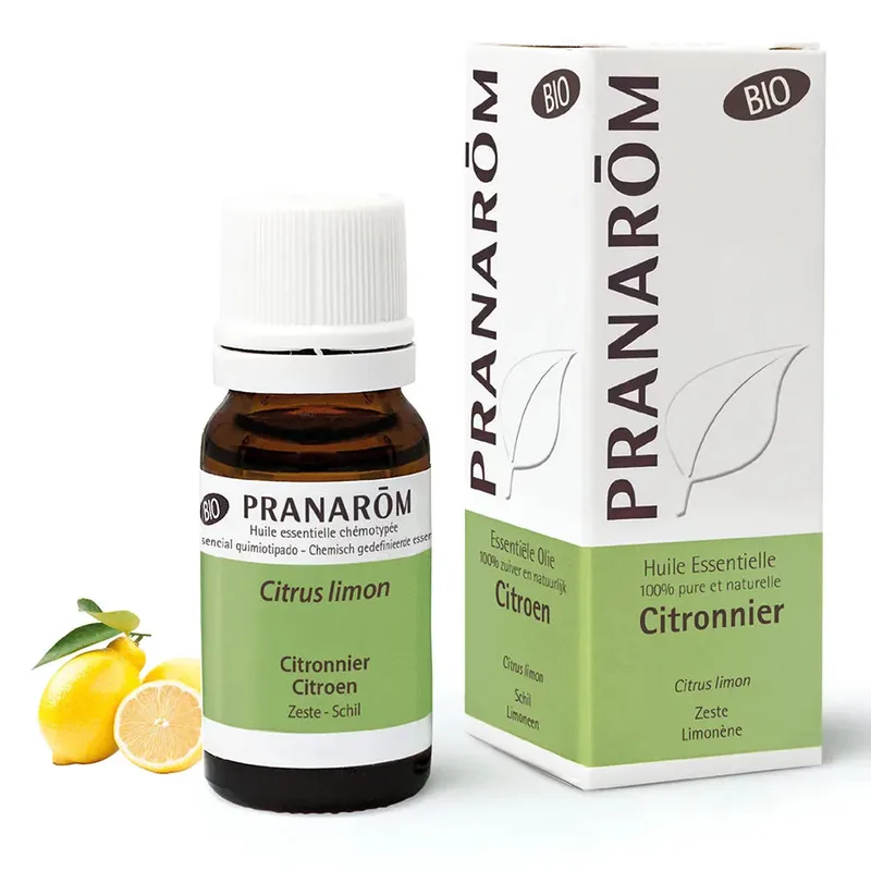 Pranarôm Organic Lemon Essential Oils 10ml