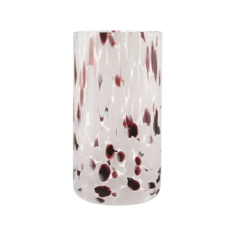 ESTIA ΠΟΤΗΡΙ ΝΕΡΟΥ COLORBURST ΓΥΑΛΙΝΟ 590ml ΡΟΖ/ΜΟΒ ΣΕΤ 6ΤΕΜ.