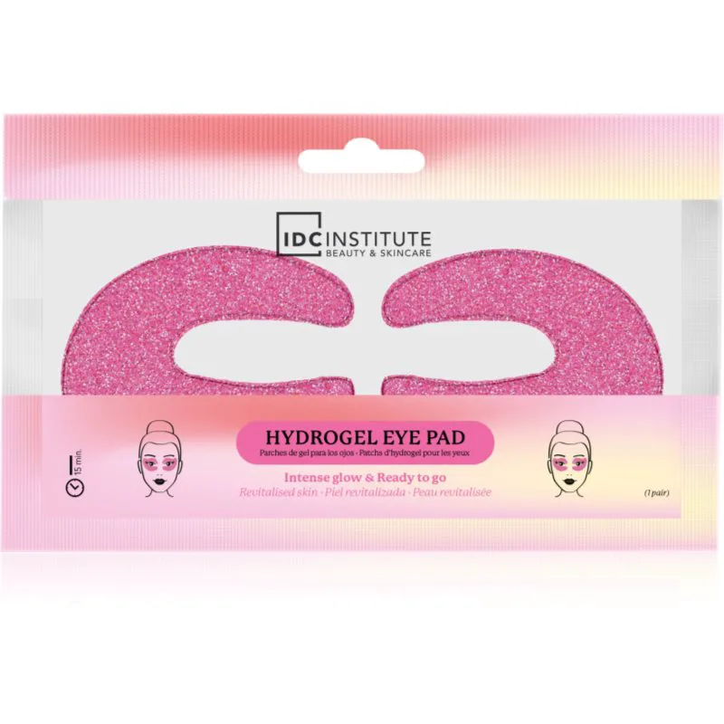 IDC Institute C Shaped Glitter Eye Ροζ μάσκα για την περιοχή των ματιών 1 τμχ