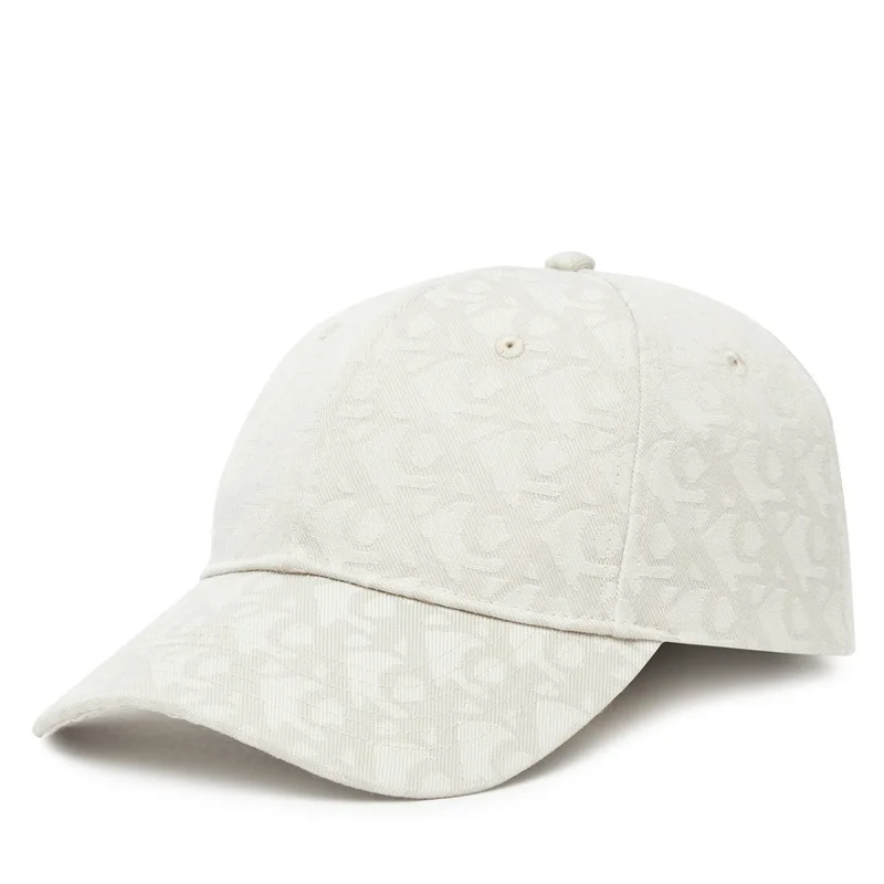 Καπέλο Jockey Calvin Klein Aop 6 Panel Baseball Cap LV04K5058G Μπεζ