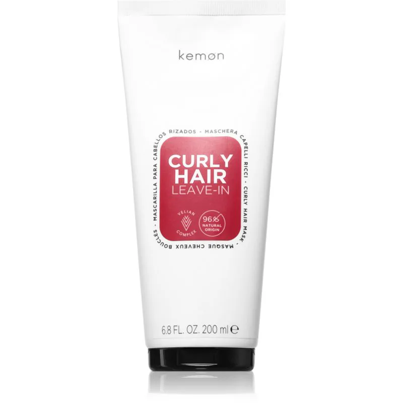 Kemon Curly Hair φροντίδα χωρίς ξέβγαλμα για σγουρά μαλλιά 200 ml