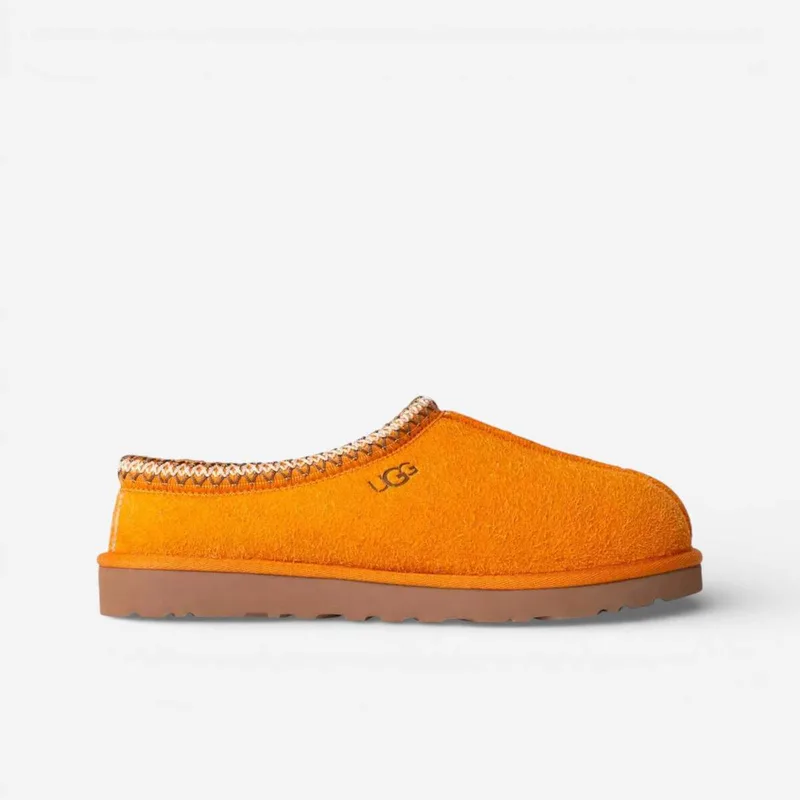 Παντόφλες UGG Tasman Shaggy Suede Slipper Dark Apricot
