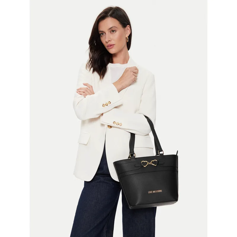 Τσάντα LOVE MOSCHINO JC4347PP0IK1100A Μαύρο