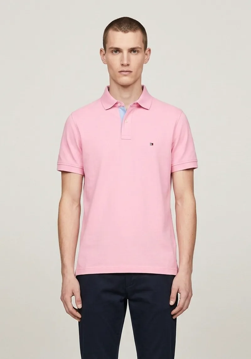 Tommy Hilfiger Μπλούζα Polo - 0853520618 0434109 517 Purple