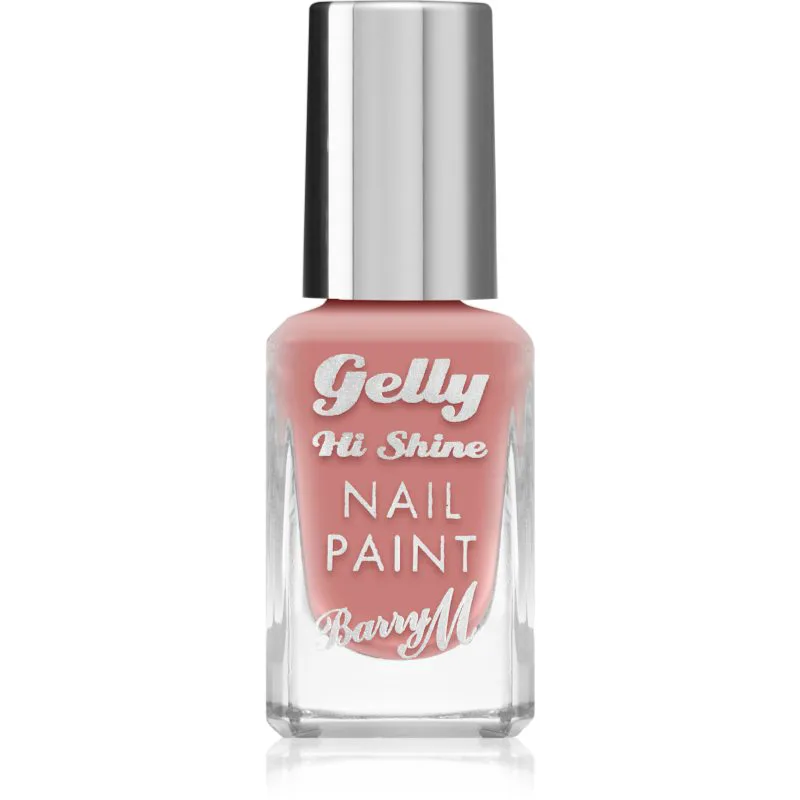 Barry M Gelly Hi Shine βερνίκι νυχιών απόχρωση Honeysuckle 10 ml