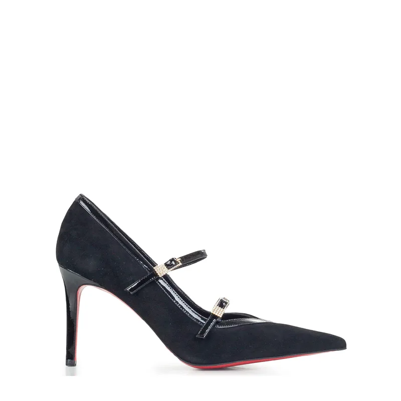 Γόβες γυναικείες Classico Donna Μαύρο 7310 CLD.00433 100