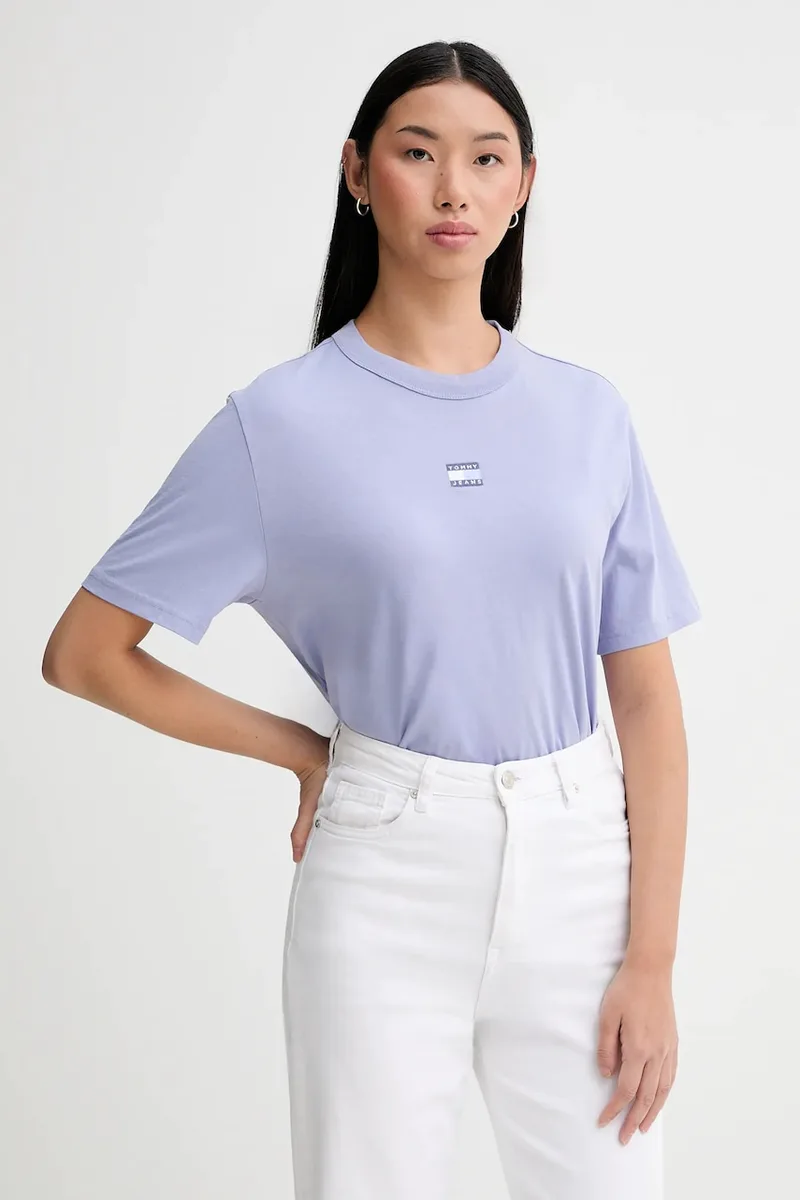 Tommy Jeans T-shirt βαμβακερό