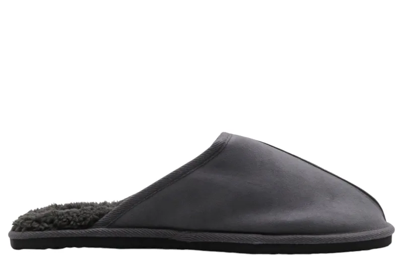 Παντόφλες Jack & Jones Jfwdudely Microfiber Castlero Pb 12170310-Castlerock Ανδρικό