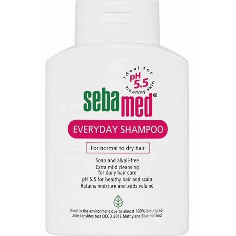 Sebamed Everyday Shampoo Ήπιο Σαμπουάν Καθημερινής Χρήσης για Κανονικά - Ξηρά Μαλλιά 200ml