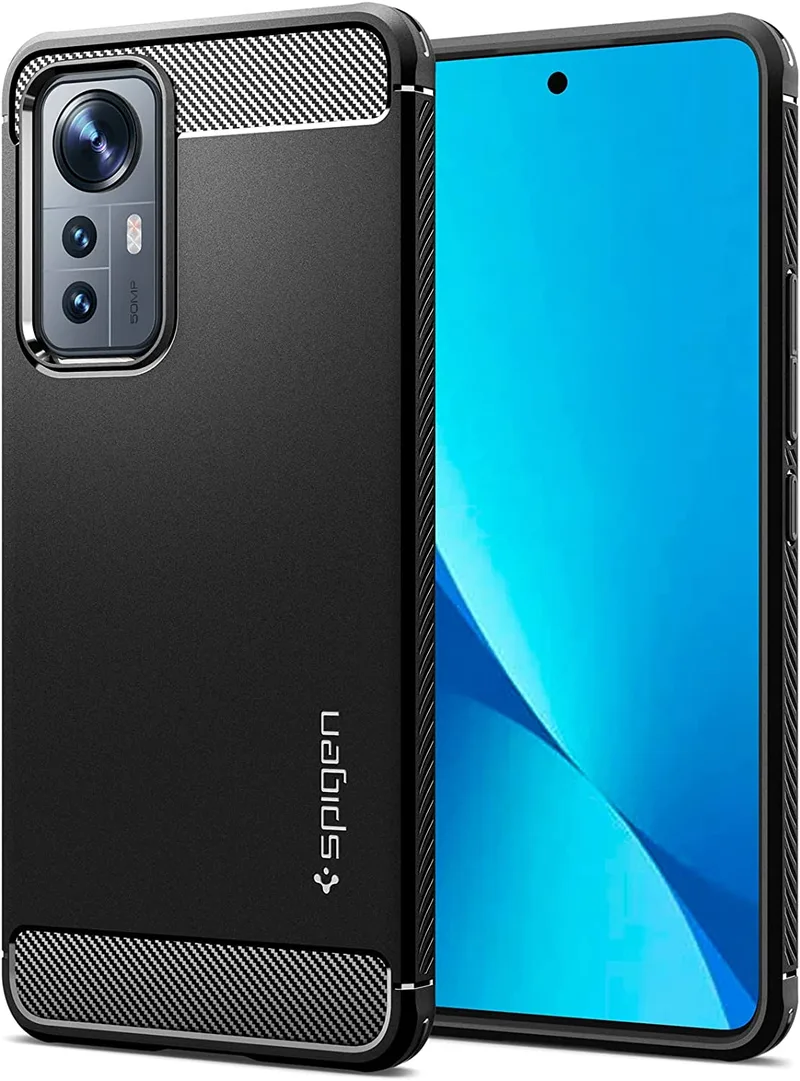 Spigen Θήκη Rugged Armor Xiaomi 12 Lite - Matte Black (ACS04556)