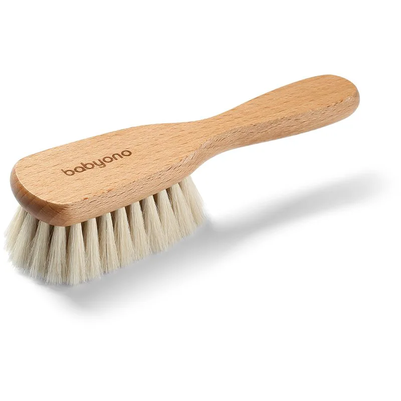 BabyOno Take Care Brush with Natural Bristles βούρτσα για τα μαλλιά για παιδιά από τη γέννηση 1 τμχ