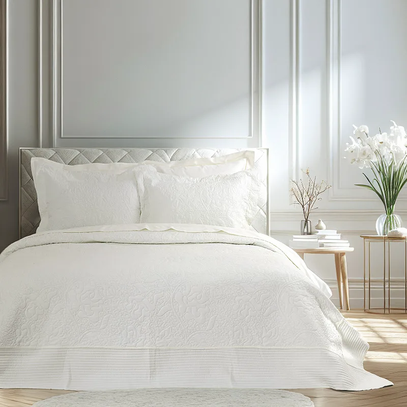 Κουβερλί King Size (Σετ) 240X260 Nima Heather Ivory (240x260)