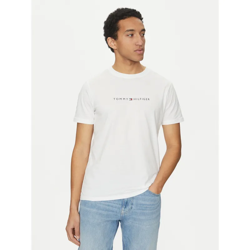 Tommy Hilfiger T-Shirt UM0UM03525 Λευκό Regular Fit