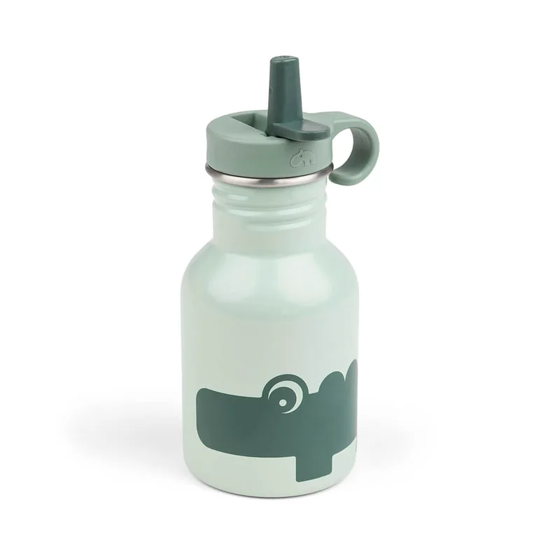 Παιδικό Παγούρι Ανοξείδωτο Done By Deer Croco Green 350ml BR77032